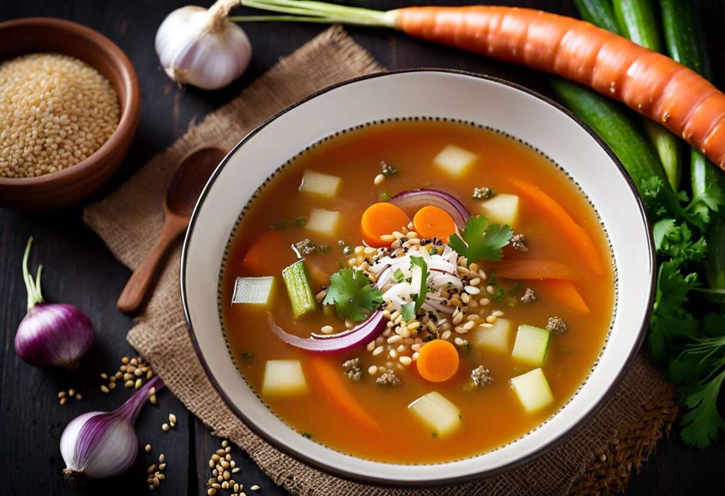 Recette de soupe de trigo : saveurs authentiques d'Amérique Latine