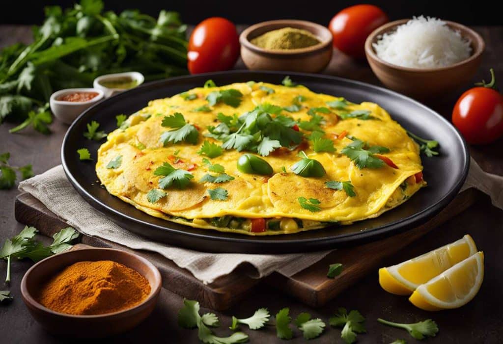 Recette d’omelette à l’indienne : saveurs et épices au rendez-vous