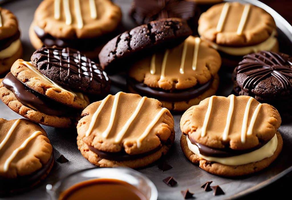 Recette de biscuits à la crème caramélisée et chocolat noir : un délice croquant