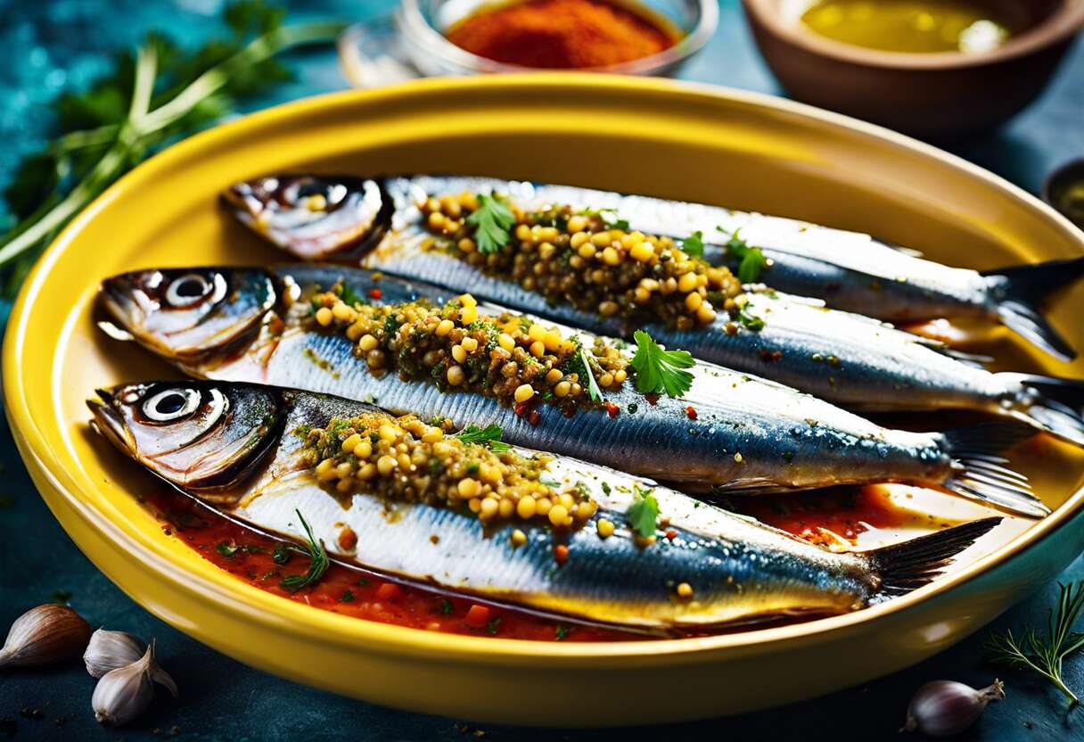 Recette de sardines à la chermoula : saveurs marocaines en cuisine
