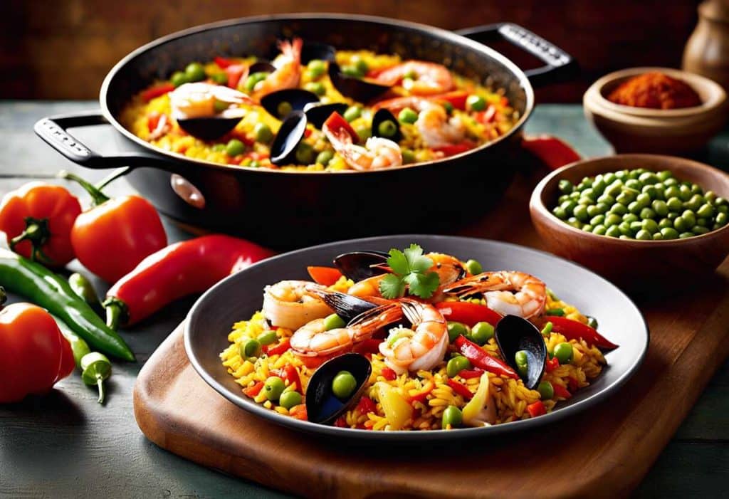 Paella Express : recette rapide et facile pour un dîner espagnol réussi