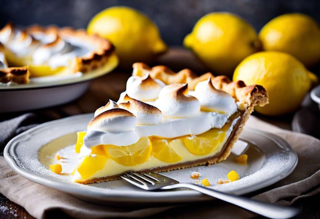 Recette de tarte au citron meringuée : saveur et gourmandise garanties
