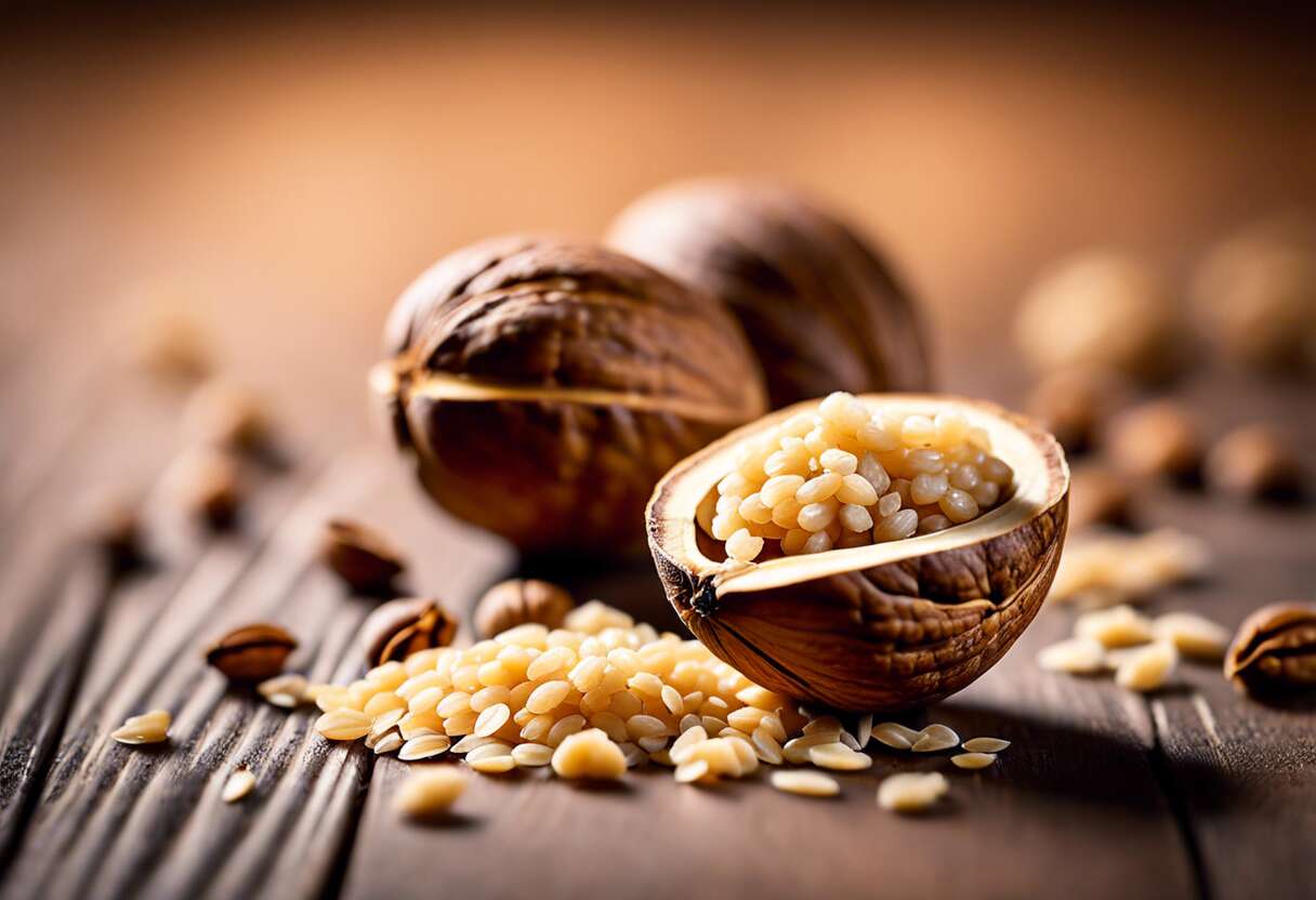 La noix et la graine de sésame : bienfaits et recettes savoureuses