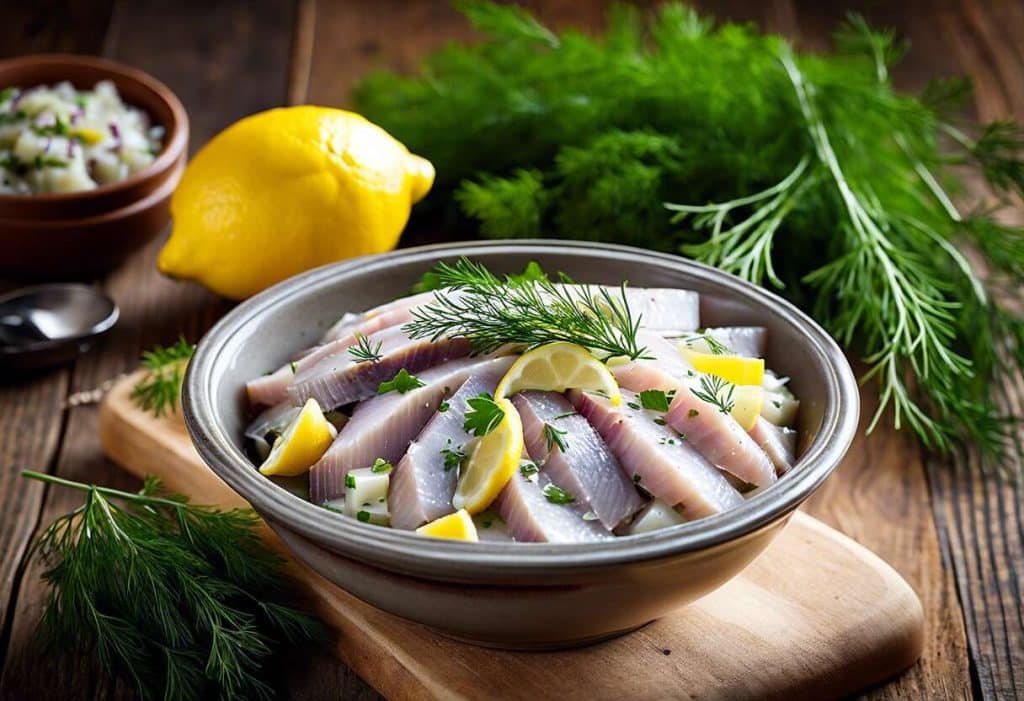 Recette facile de salade de hareng : saveurs scandinaves en cuisine